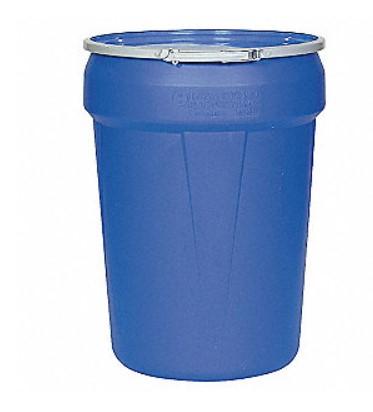 EGL1601MB  POLY30OHBLPC TRANSPORT DRUM,OPEN HEAD,30 GAL.,BLUE